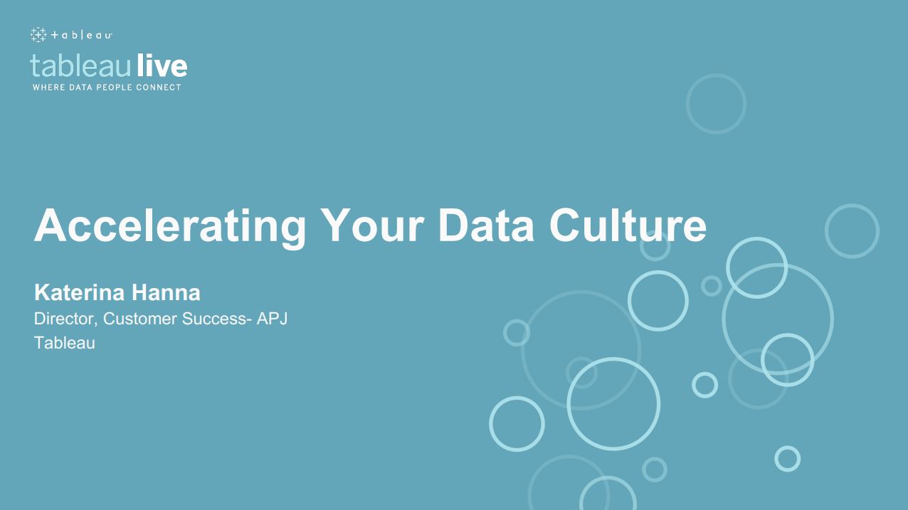 Accelerating your data culture に移動